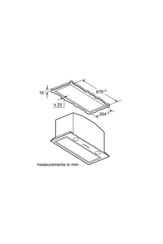 NEFF N50 D57MH56N0B Stainless Steel 70cm Integrated Canopy Hood