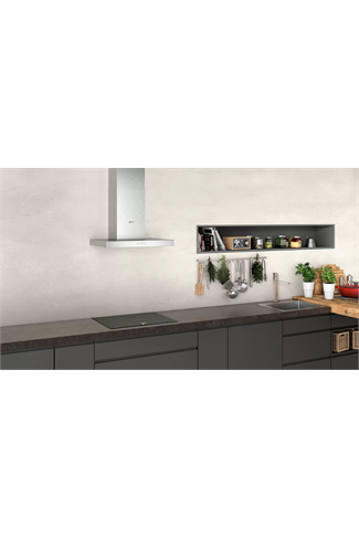 NEFF N30 D62BBC0N0B Stainless Steel 60cm Chimney Hood