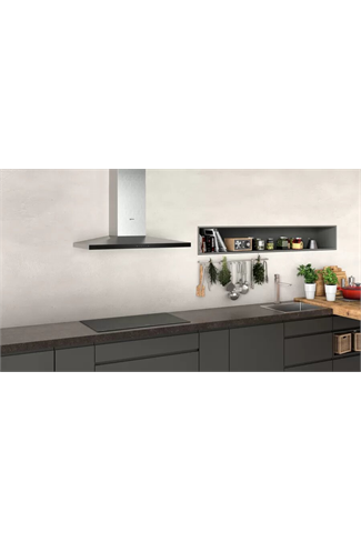 NEFF N50 D94QFM1N0B Stainless Steel 90cm Chimney Hood