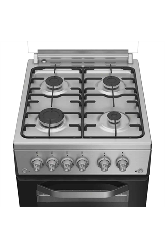 Hotpoint HDG5GCX Inox 50cm Gas Double Cooker