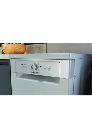 Hotpoint HF9E1B19SUK 45cm Slimline Dishwasher 9 Place Settings Silver