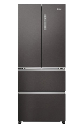Haier HFR3718ENMD 402L Dark Inox Total No Frost Fridge Freezer
