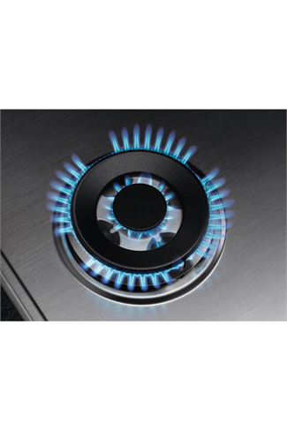 AEG HGB75420YM 75cm Slim Gas Hob, 5 energy efficient burners Including 1 Triple crown Burner, Step