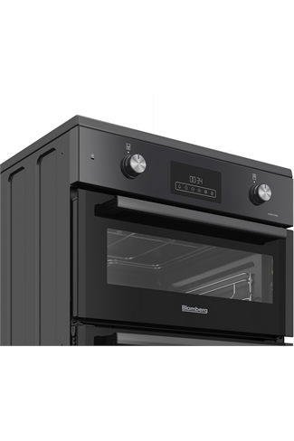 Blomberg HIRN651N 60cm Anthracite Double Oven Electric Cooker