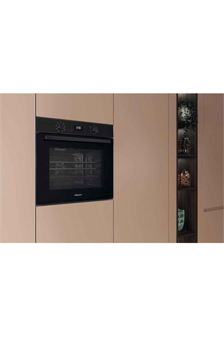 Hotpoint HO455HBUK Black 71L Built In Single Multifunction Oven