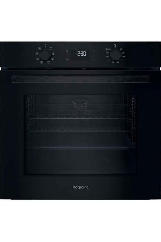 Hotpoint HO455HBUK Black 71L Built In Single Multifunction Oven
