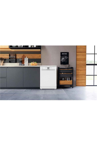 Hotpoint HP2FFC14BN6WUK White 14 Place Settings Dishwasher with ActiveDry