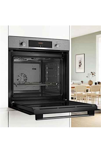 Bosch HQA534BW3B Stainless Steel Built-In Electric Single Oven