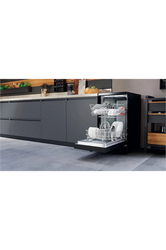 Hotpoint HSFE1B19BUKN Black Slimline 10 Place Settings Dishwasher