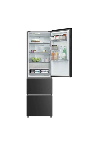 Haier HTR3518ENMTK 54.5cm Black 60/40 Frost Free Fridge Freezer