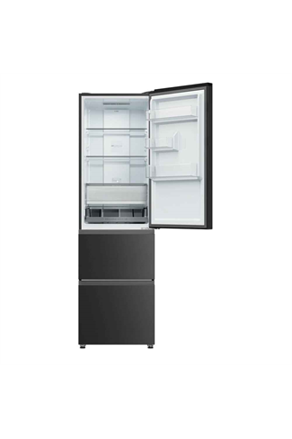 Haier HTR3518ENMTK 54.5cm Black 60/40 Frost Free Fridge Freezer