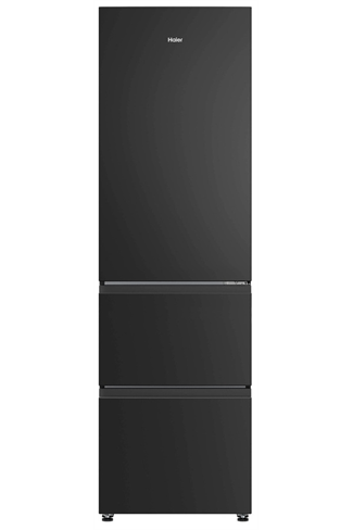 Haier HTR3518ENMTK 54.5cm Black 60/40 Frost Free Fridge Freezer