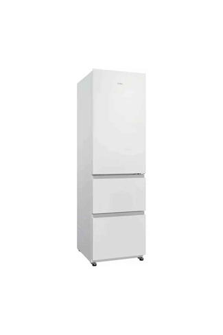 Haier HTR3518ENMWK 54.5cm White 60/40 Total Frost Free Fridge Freezer 