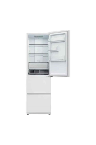 Haier HTR3518ENMWK 54.5cm White 60/40 Total Frost Free Fridge Freezer 