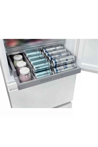 Haier HTR3518ENMWK 54.5cm White 60/40 Total Frost Free Fridge Freezer 