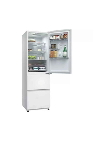 Haier HTR3518ENMWK 54.5cm White 60/40 Total Frost Free Fridge Freezer 