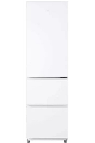 Haier HTR3518ENMWK 54.5cm White 60/40 Total Frost Free Fridge Freezer 