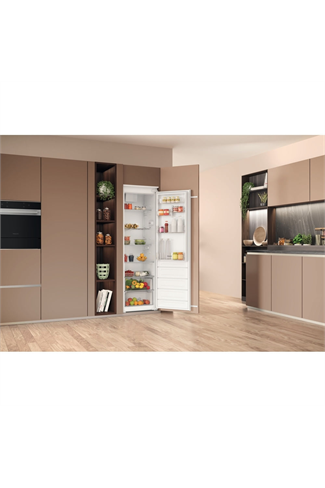 Hotpoint HTSD18A011A1 Integrated 54cm White Low Frost Tall Larder Fridge