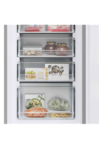 Hoover HVT3CLECKIHS-1 54.5cm Silver 50/50 Low Frost Fridge Freezer