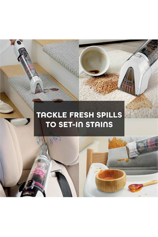 Shark HX100UKT StainForce Cordless Stain Spot Cleaner White