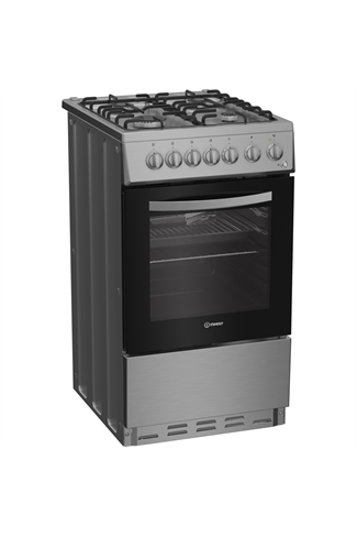 Indesit I5G3PMX 50cm Stainless Steel Duel Fuel Single Cooker 