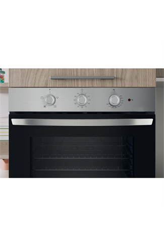 Indesit IO232HXUK Stainless Steel Built-In Electric Single Oven