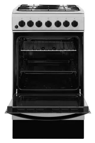 Indesit IS5G4PHSS 50cm Inox Single Oven Dual Fuel Cooker