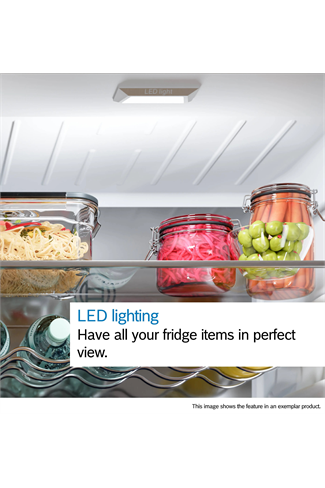 Bosch KGN33NLEBG 60/40 Frost Free Fridge Freezer Stainless Steel