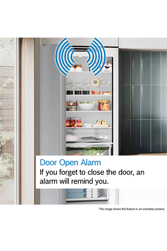 Bosch KGN33NLEBG 60/40 Frost Free Fridge Freezer Stainless Steel