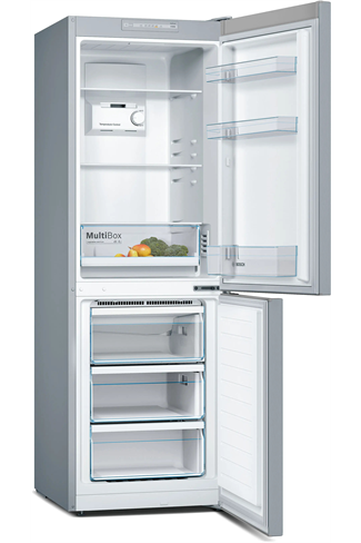 Bosch KGN33NLEBG 60/40 Frost Free Fridge Freezer Stainless Steel