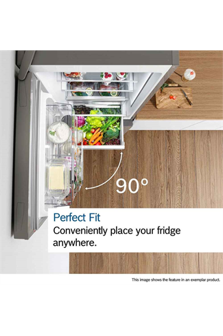 Bosch KGN392WEBG White 60cm 70/30 Frost Free Fridge Freezer