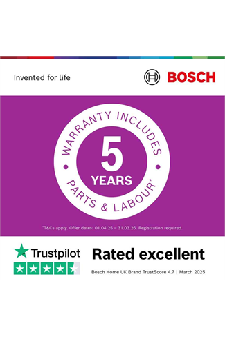 Bosch KGN392WEBG White 60cm 70/30 Frost Free Fridge Freezer