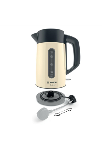 Bosch DesignLine TWK4P437GB Cream 1.7L Jug Kettle