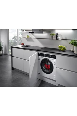 AEG LF7C8636BI White 8kg 1600 Spin Integrated Washing Machine