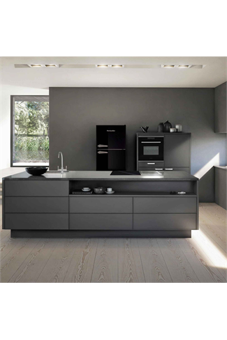 Montpellier MAB346EK Retro 80/20 Fridge Freezer 312L Black
