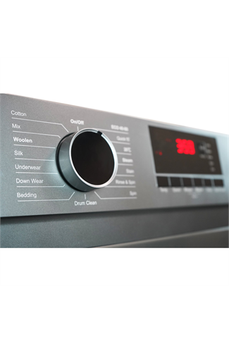 Montpellier MDAWM1014S Silver 10kg 1400 Spin Washing Machine