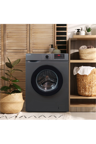 Montpellier MDAWM1014S Silver 10kg 1400 Spin Washing Machine
