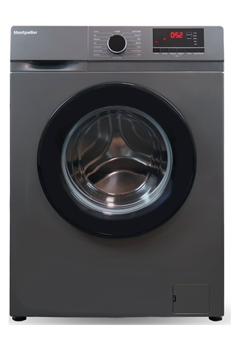 Montpellier MDAWM1014S Silver 10kg 1400 Spin Washing Machine