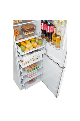 Midea MDRB379FGD01 54.7cm White 60/40 Total No Frost Fridge Freezer