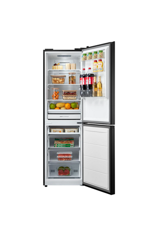 Midea MDRB379FGD30 54.7cm Black 60/40 Total No Frost Fridge Freezer
