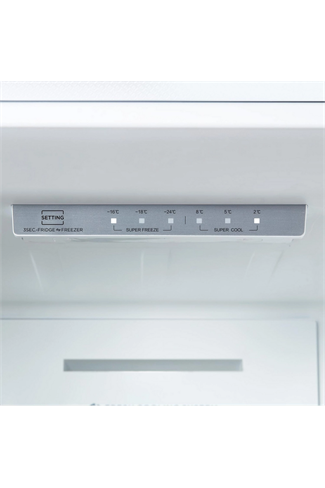 Midea MDRB379FGD30 54.7cm Black 60/40 Total No Frost Fridge Freezer