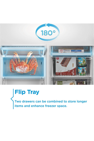 Midea MDRE379FGE01D Integrated 54cm 70/30 Fridge Freezer