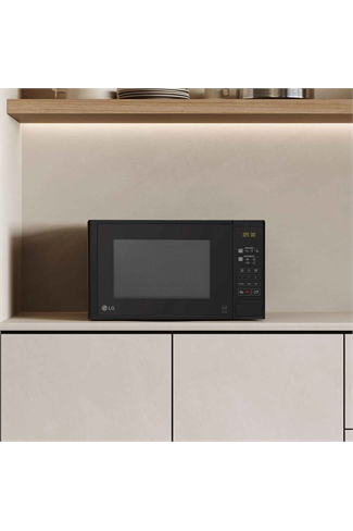LG MS2042D Black 20L 700W Solo Microwave with EasyClean