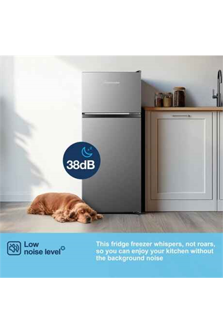Fridgemaster SMTM48120ES 47.5cm Silver 70/30 Fridge Freezer
