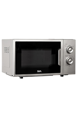 SIA FAM21SI 700W 20L Silver Microwave