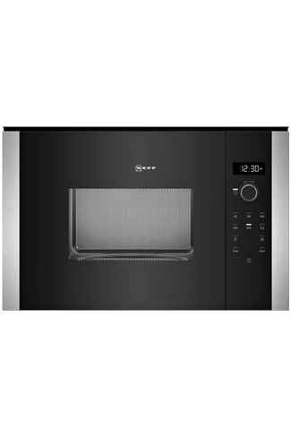 NEFF N50 HLAWD23N0B Built-In Black 800W 20L Microwave