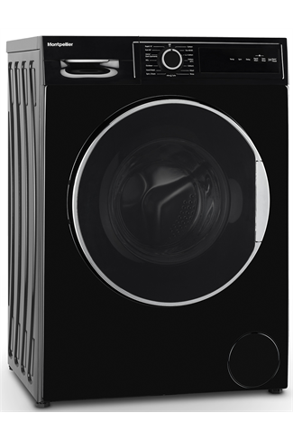 Montpellier MWM814BLK 8kg 1400RPM Washing Machine in Black - BLDC Motor