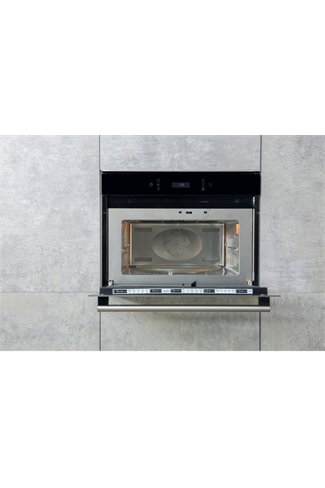 Hotpoint Class 6 MP676IXH Built-In Black 900W 20L Combination Microwave