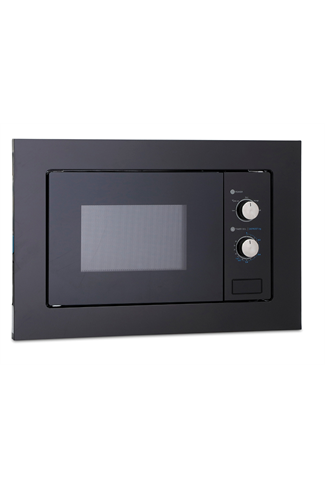 Montpellier MWBI20BK Built-In Black 800W 20L Microwave