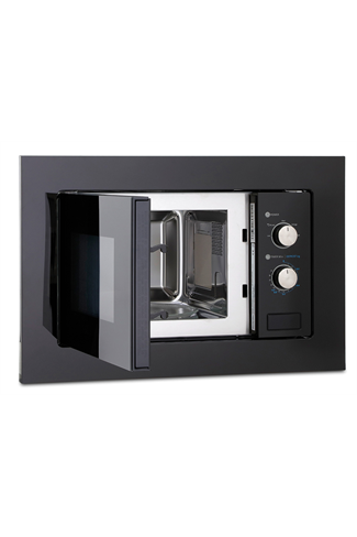 Montpellier MWBI20BK Built-In Black 800W 20L Microwave